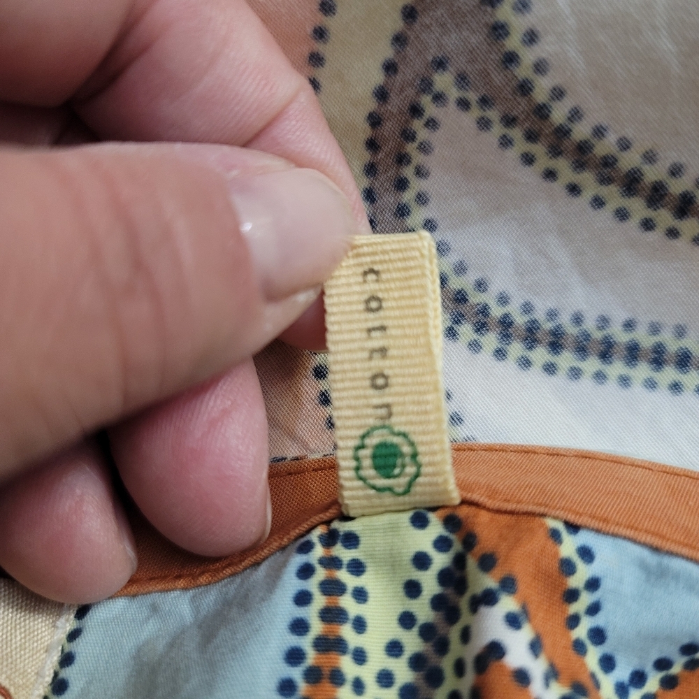 Sz 4 Aventura Organic Cotton Skirt Muted Colors - Picture 5 of 5